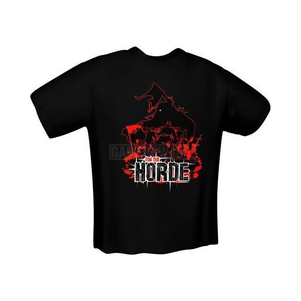 GamersWear FOR THE HORDE T-Shirt czarna (M) ( 5138-M )