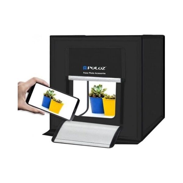 Puluz Namiot bezciemniowy 40X40CM LED 5500K