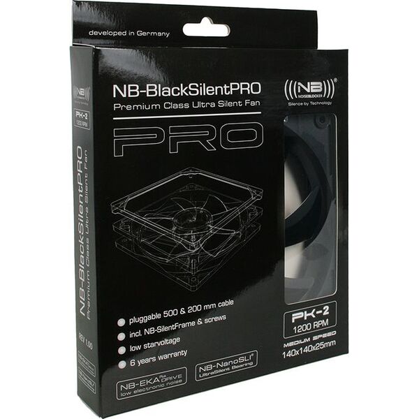 Wentylator Noiseblocker BlackSilent Pro Fan PK2 (ITR-PK-2)