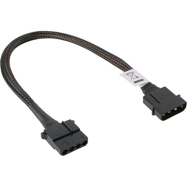Akasa Molex - Molex, 0.3m, Czarny (AKCBPW0230)