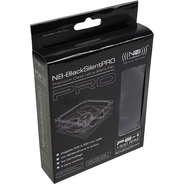 Wentylator Noiseblocker BlackSilent Pro Fan PE-1 (ITR-PE-1)