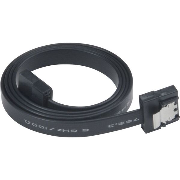 Akasa SATA - SATA, 0.5m, Czarny (AKCBSA0550BK)