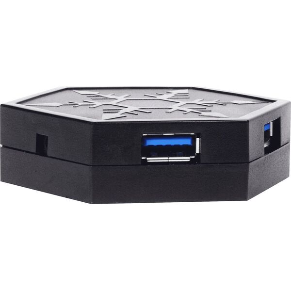 HUB USB SilverStone 4x USB-A 3.0 (SSTEP01B)