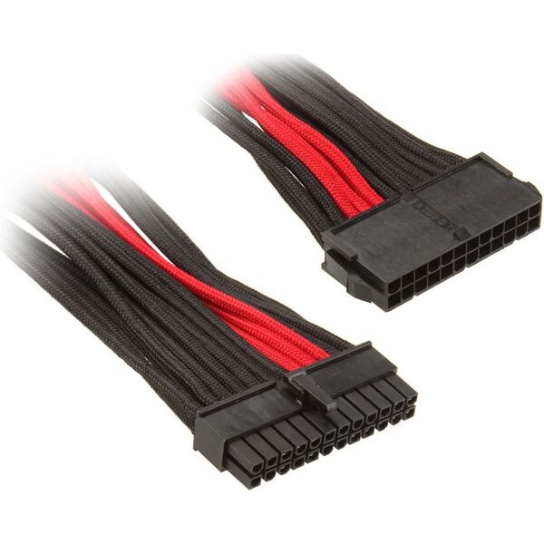 SilverStone ATX24 - ATX24, 0.3m, Czerwony (SST-PP07-MBBR)