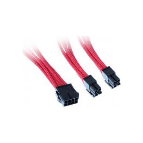 SilverStone ATX/EPS 8-pin - ATX/EPS 8-pin, 0.3m, Czerwony (SSTPP07EPS8R)