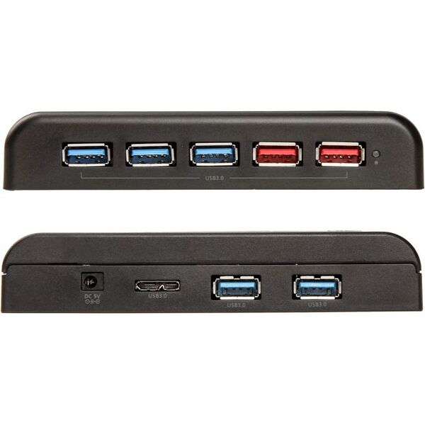 HUB USB Akasa Connect 7 EX 7x USB-A 3.0 (AK-HB-11BK)