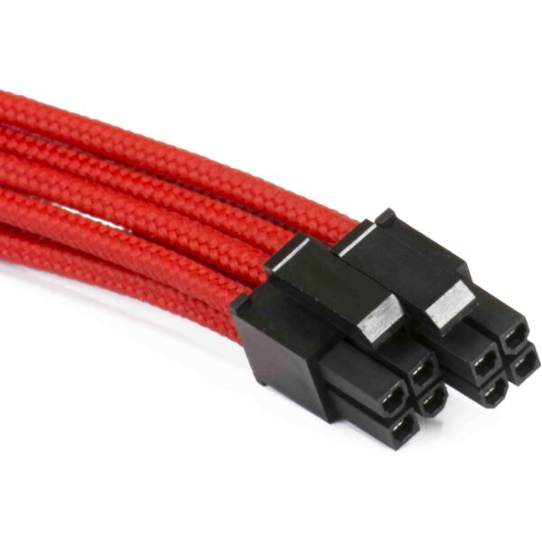 Phanteks ATX/EPS 8-pin - ATX/EPS 8-pin, 0.5m, Czerwony (PH-CB8P_RD)