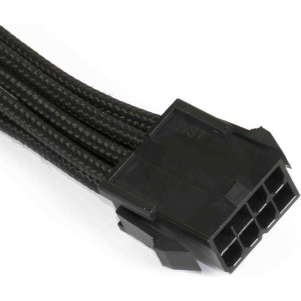 Phanteks PCIe 8-pin - PCIe 8-pin, 0.5m, Czarny (PH-CB8V_BK)