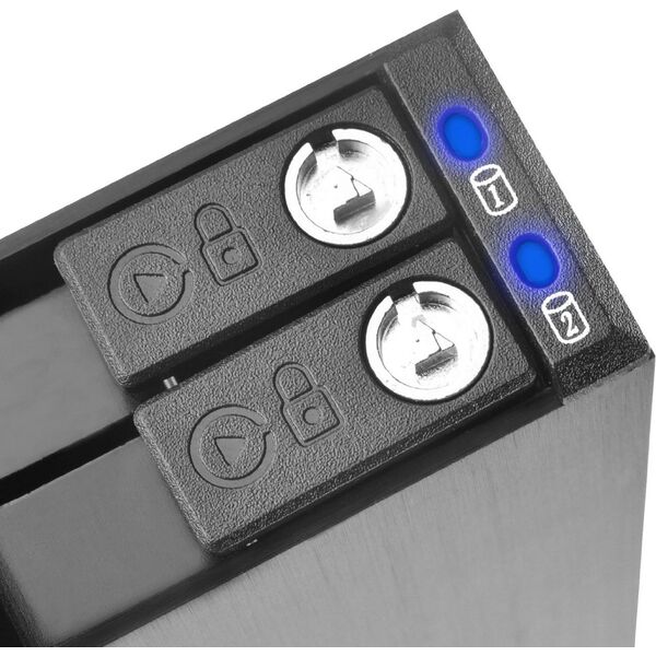 Kieszeń SilverStone 2x 2.5 cala HDD/SSD SATA (SST-FS202B)
