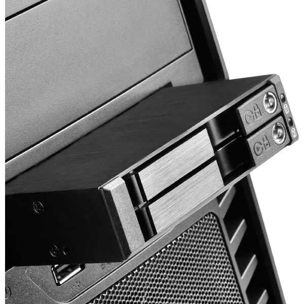 Kieszeń SilverStone 2x 2.5 cala HDD/SSD SATA (SST-FS202B)