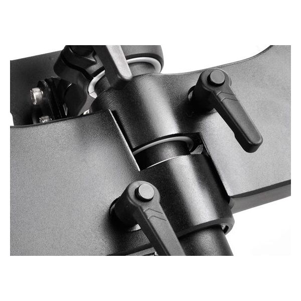 SilverStone Stojak biurkowy na 3 monitory do 24" ARM11BC (SST-ARM31BS)