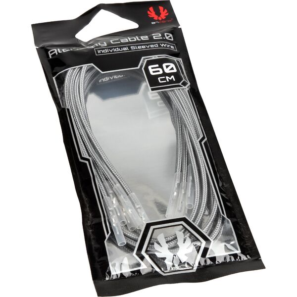 BitFenix Alchemy 2.0 PSU Cable, 0,6m, Szary (BFX-ALC-60CMLGY-RP)