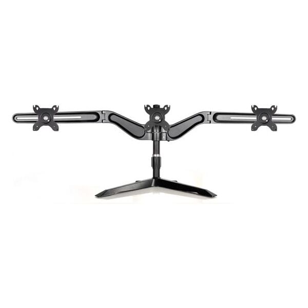 SilverStone Stojak biurkowy na 3 monitory do 24" ARM11BC (SST-ARM31BS)