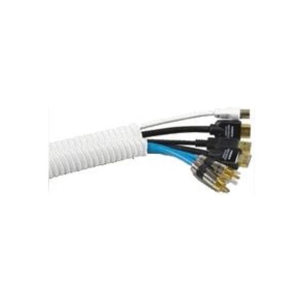 Organizer LABEL THE CABLE Otulina na przewody Biały 1 sztuka  (#RO5120)