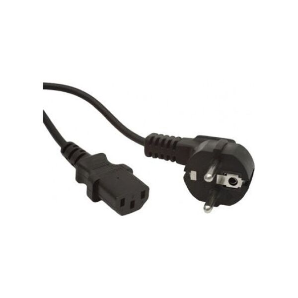 Kabel zasilający Kolink Schuko-C13, 1.8m, czarny - KKTP01