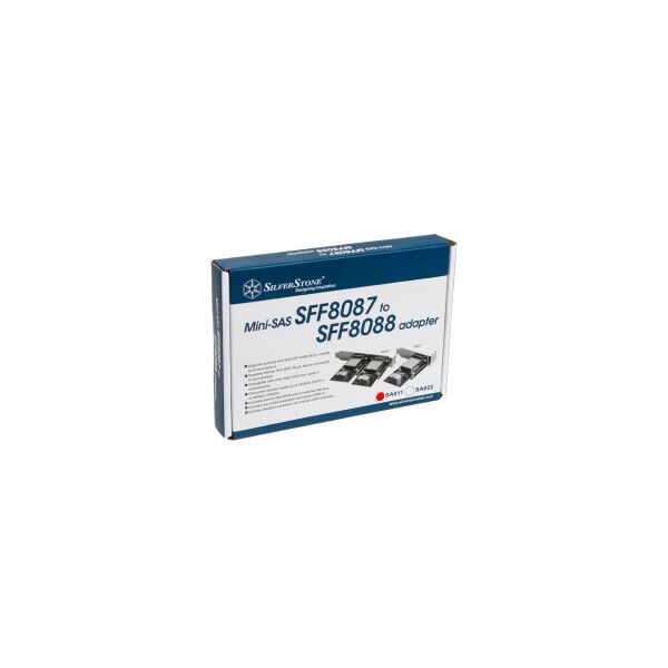 SilverStone SFF 8087 - SFF-8088, Srebrny (SST-SA011)