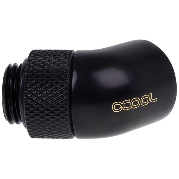 Alphacool złączka kątowa 45°, obrotowa, 1/4" (17246)