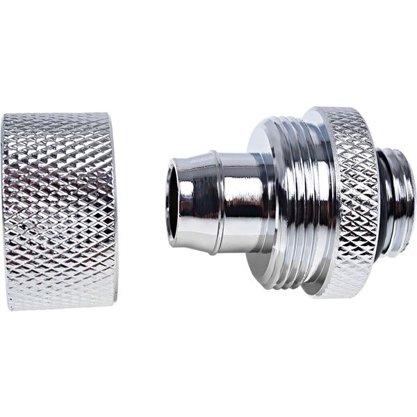 Alphacool Złączka choinkowa 1/4" - 16/10mm, srebrna (17233)