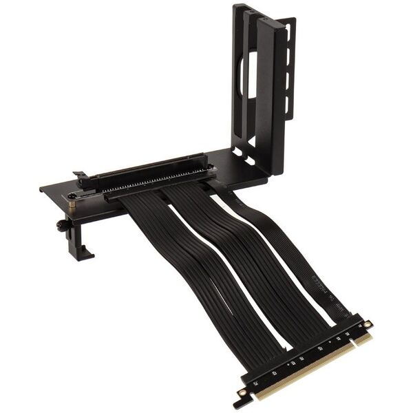 Raijintek PCIe x16, 0.2m, Czarny (0R400047)
