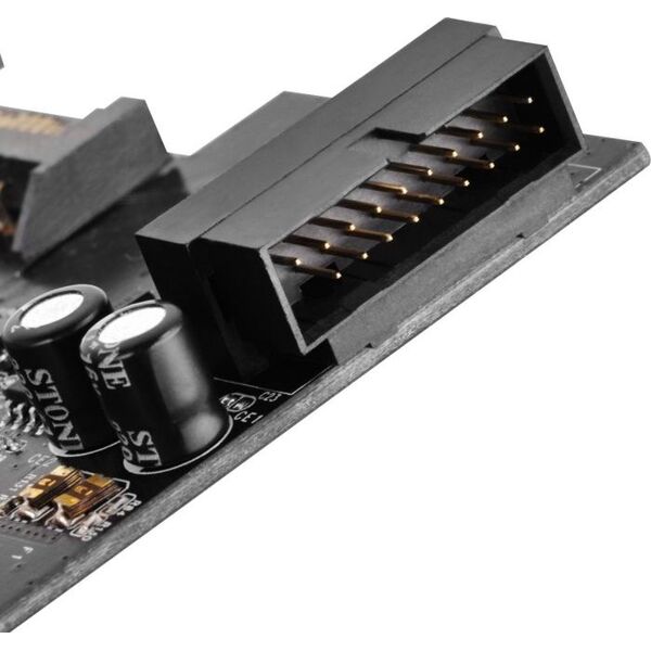 Kontroler SilverStone PCIe 2.0 x2 - 2x USB 3.2 Gen 2 (SST-ECU04-E)