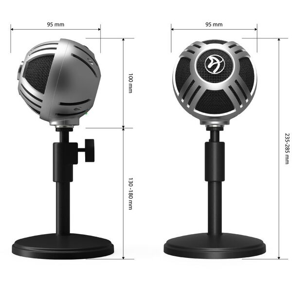 Mikrofon Arozzi Sfera Pro (SFERA-PRO-BLACK)