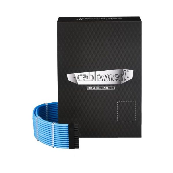 CableMod Zestaw kabli, Niebieski (CM-PCSI-FKIT-NKLB-R)