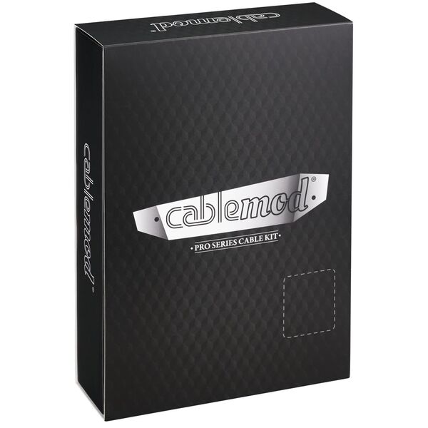 CableMod Zestaw kabli, Czarno-niebieski (CM-PCSR-FKIT-NKKB-R)