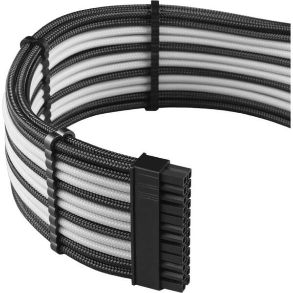 CableMod Zestaw kabli, Czarno-biały (CM-PCAB-BKIT-NKKW-3P)