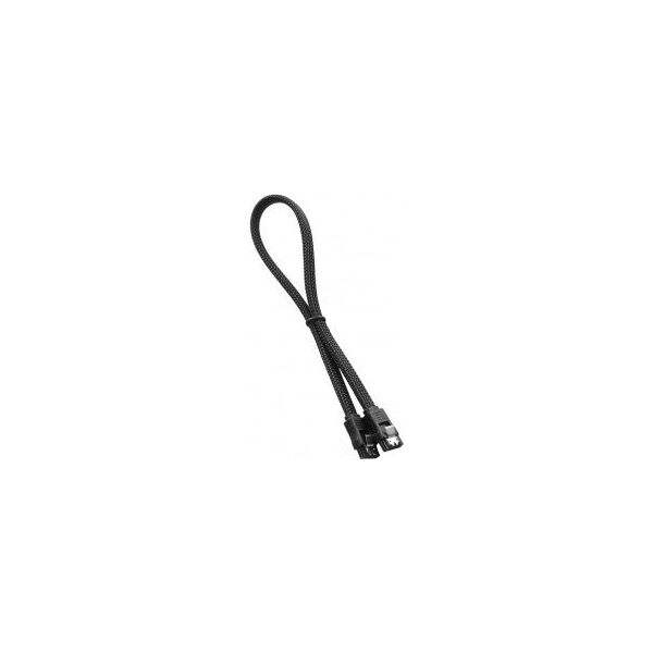 CableMod SATA - SATA, 0.3m, Czarny (ZUSA-231)