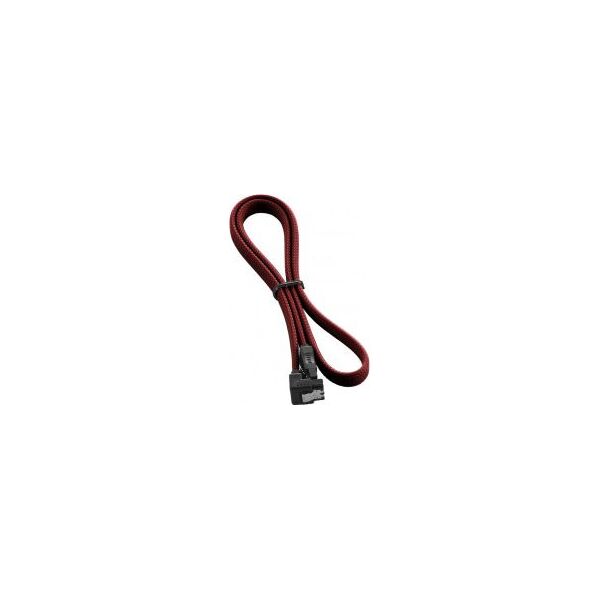CableMod SATA - SATA, 0.6m, Czarno-czerwony (ZUSA-253)