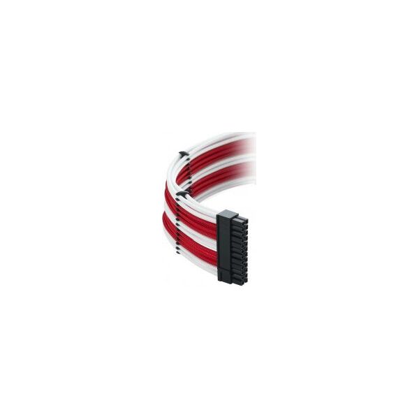 CableMod Zestaw kabli, Biało-czerwony (ZUAD-1024)
