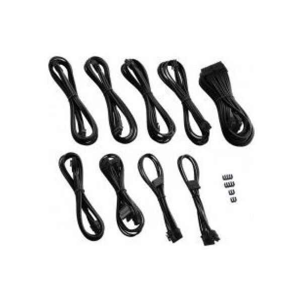 CableMod Zestaw kabli, Czarny (ZUAD-920)