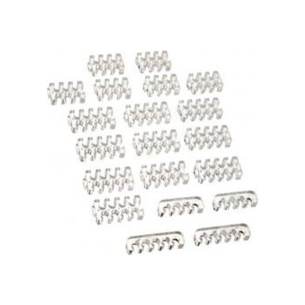 Organizer SilverStone Uchwyt Przezroczysty 20 sztuk  (ZUUV-280)