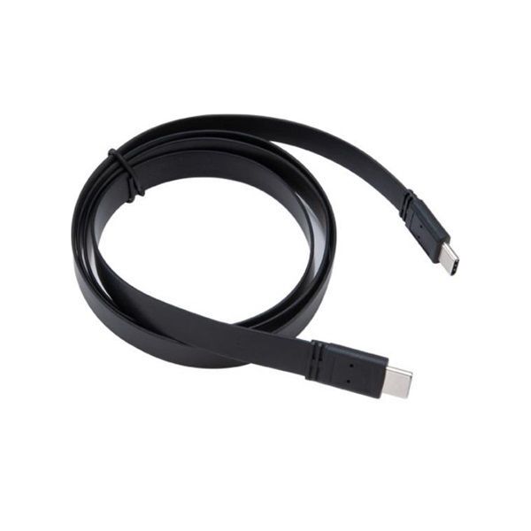 Kabel USB Akasa USB-C - USB-C 1 m Czarny (AK-CBUB46-10BK  )