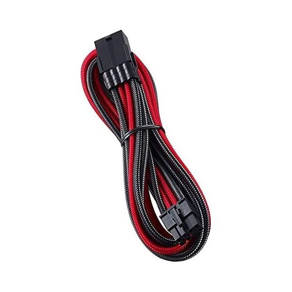 CableMod PCIe 8-pin - PCIe 8-pin, 0.45m, Czerwono-grafitowy (CM-PCAB-8PCI-N45KCR-3PK-R)