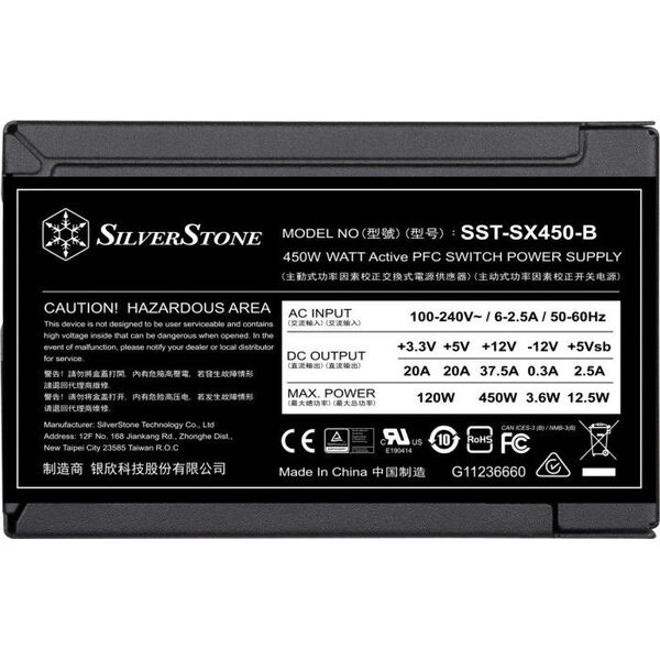 Zasilacz SilverStone SX450-B 450W (SST-SX450-B)