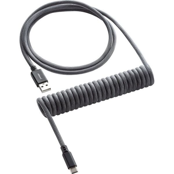Kabel USB CableMod USB-C - USB-A 1.5 m Szary (CM-CKCA-CK-KC150KC-R)