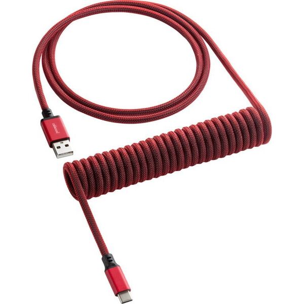 Kabel USB CableMod USB-C - USB-A 1.5 m Czerwony (CM-CKCA-CR-KR150KR-R)