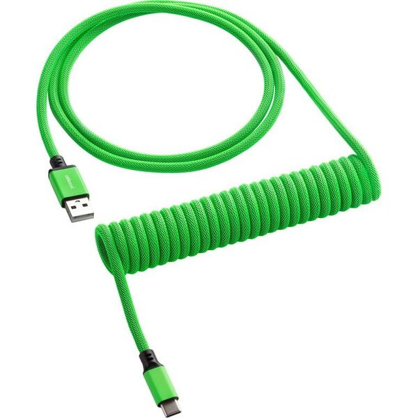 Kabel USB CableMod USB-C - USB-A 1.5 m Zielony (CM-CKCA-CLG-KLG150KLG-R)