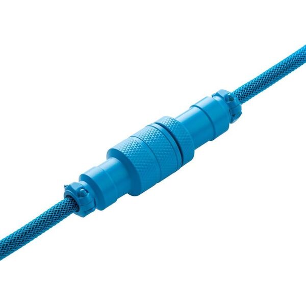 Kabel USB CableMod USB-C - USB-A 1.5 m Niebieski (CM-PKCA-MLBALB-KLB150KLB-R)