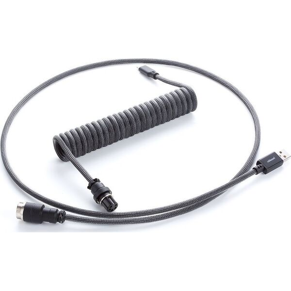 Kabel USB CableMod USB-C - USB-A 1.5 m Szary (CM-PKCA-CKAK-KC150KC-R)