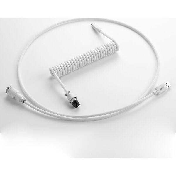 Kabel USB CableMod USB-A - USB-C 1.5 m Biały (CM-PKCA-CWAW-WW150WW-R)