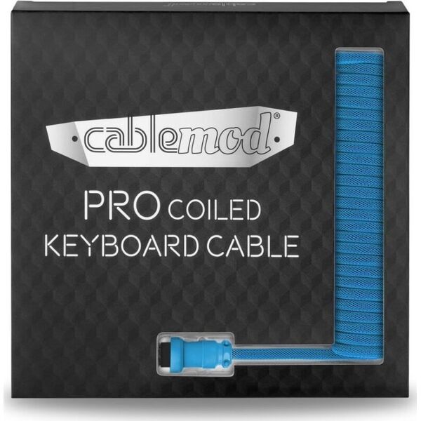Kabel USB CableMod USB-A - USB-C 1.5 m Niebieski (CM-PKCA-CLBALB-KLB150KLB-R)