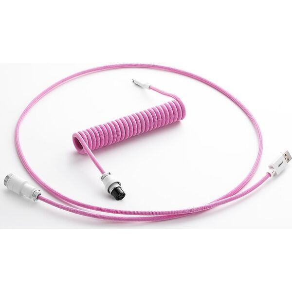 Kabel USB CableMod USB-A - USB-C 1.5 m Różowy (CM-PKCA-CWAW-IW150IW-R)