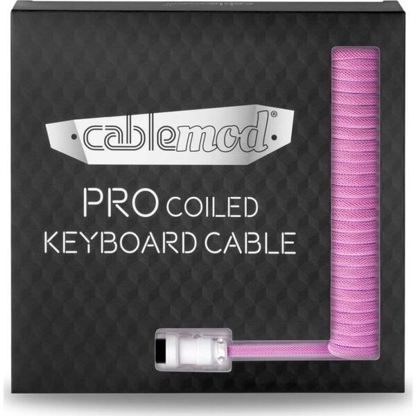 Kabel USB CableMod USB-A - USB-C 1.5 m Różowy (CM-PKCA-CWAW-IW150IW-R)