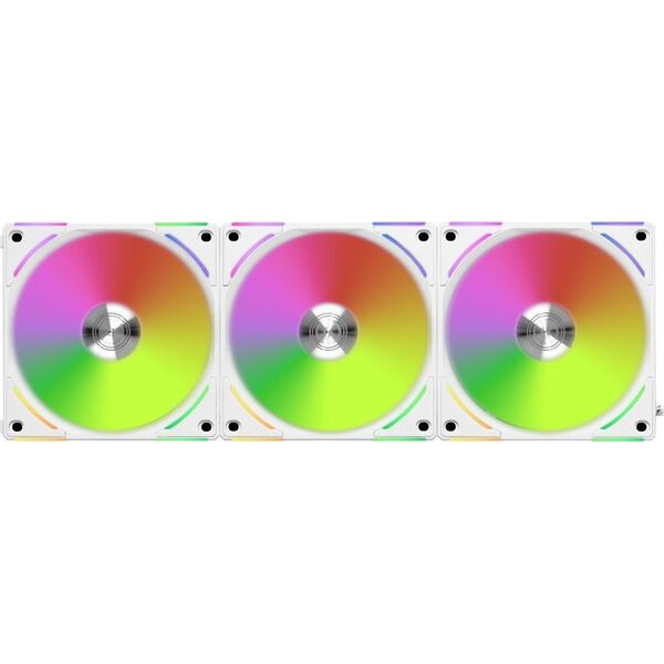 Wentylator Lian Li Uni Fan AL120 V2 3-pack + Hub (UF-AL120V2-3W)