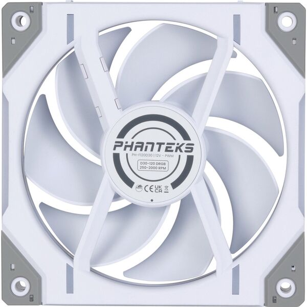 Wentylator Phanteks D30-120 D-RGB Regular (PH-F120D30_DRGB_PWM_WT01)