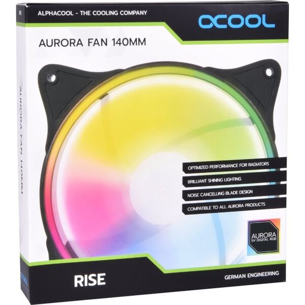 Wentylator Alphacool Rise Aurora 140 mm (24851)