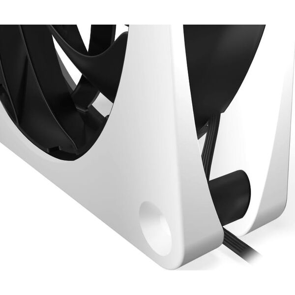 Wentylator Alphacool Apex Stealth Metal 120 mm Biały (13820)