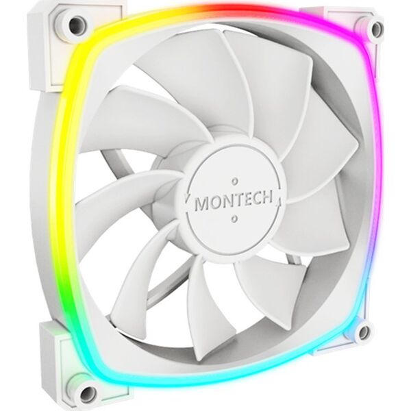 Wentylator Montech RX120 PWM biały